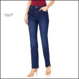 High Rise Tapered Jeans Classic Fit Natural Waist